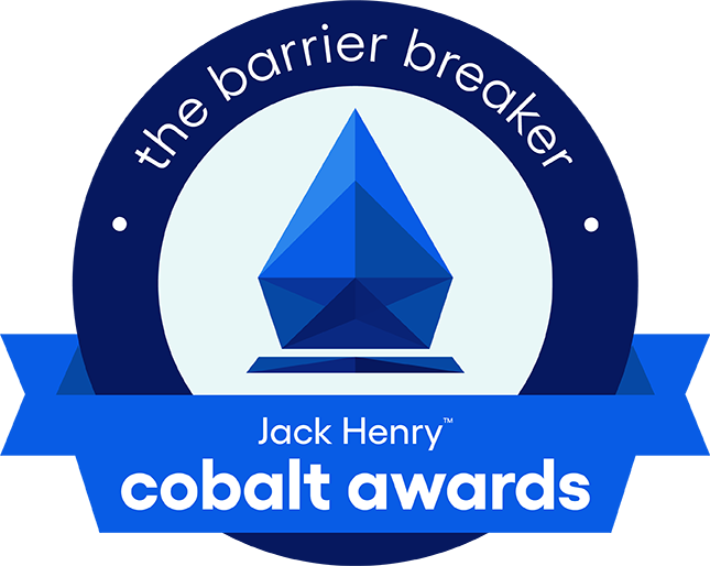 the barrier breaker Jack Henry cobalt awards